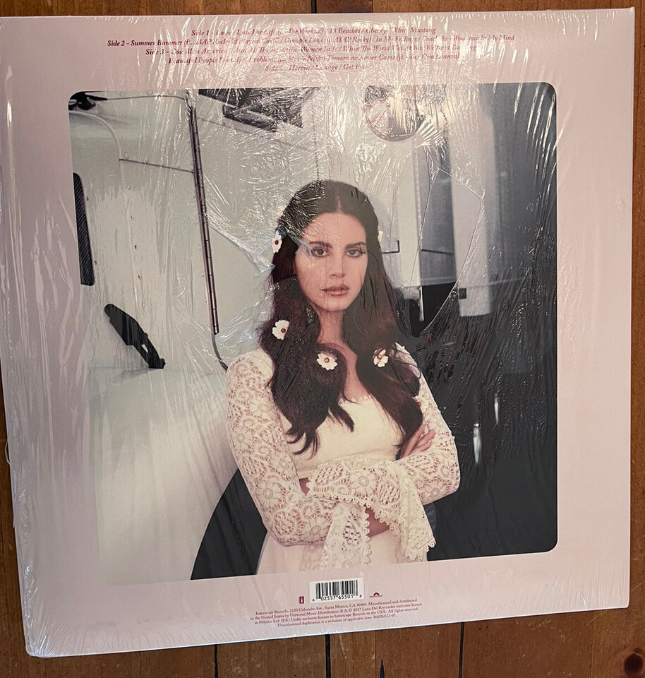 Lana Del Rey-Lust For Life (Urban Outfitters Coke Bottle Clear) Vinyl Brand New